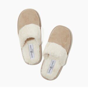 Chinese Laundry Los Angeles Faux Fur Slippers | M/L | NWT | Plush Slide